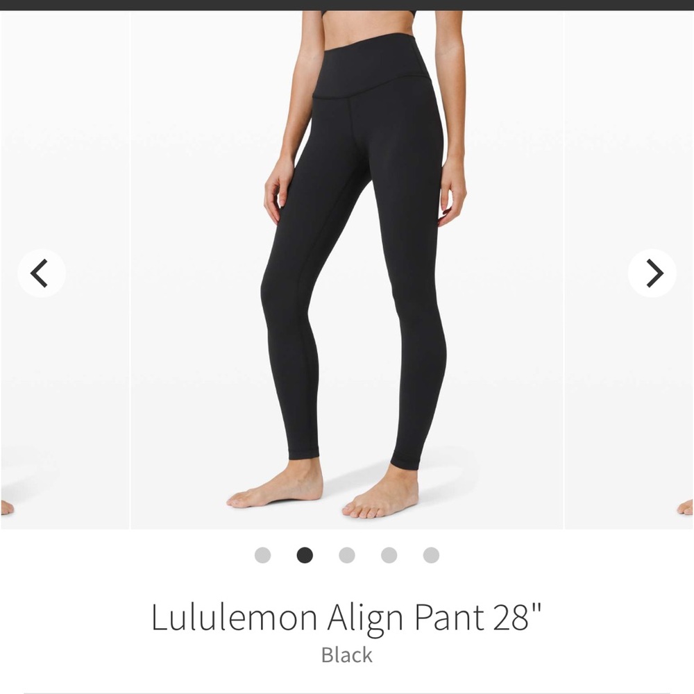 Lululemon Align legging 28" Black